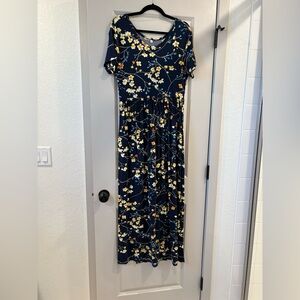 Floral Navy Dress